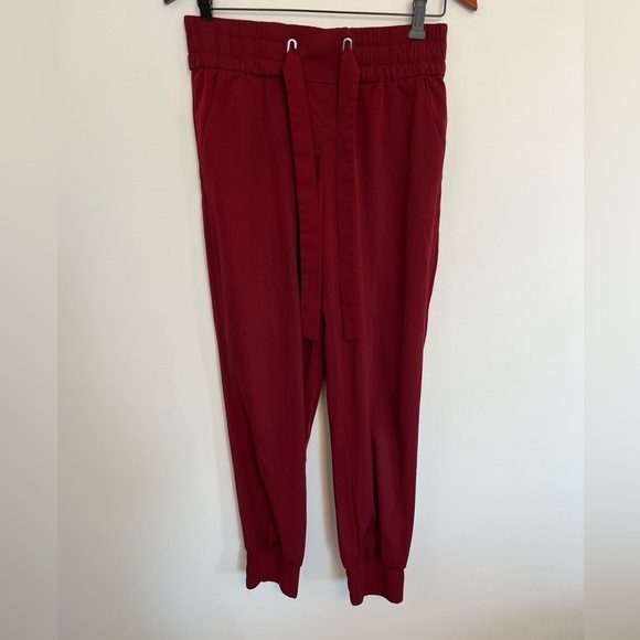 Dynamite burgundy paper bag pants size small - Picture 3 of 4